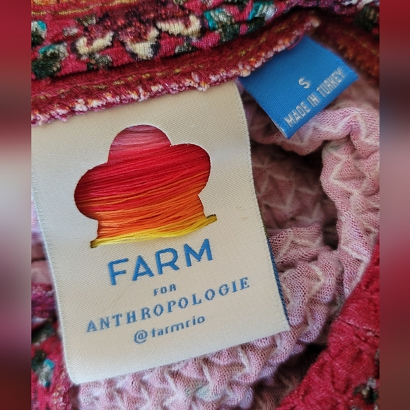 Farm Rio Catalina Knit Pencil Skirt S Boho - Picture 9 of 11